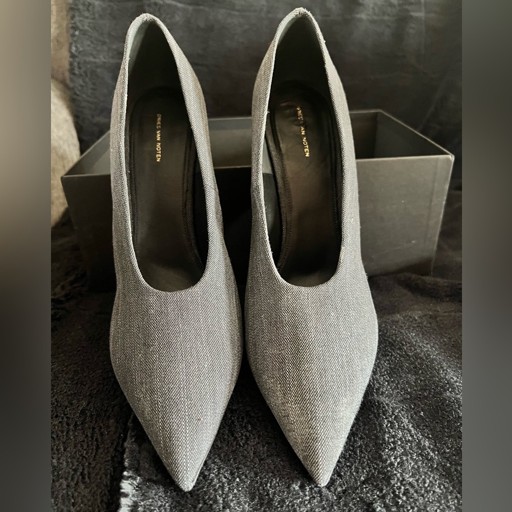 Dries Van Noten Gray Women's Heels